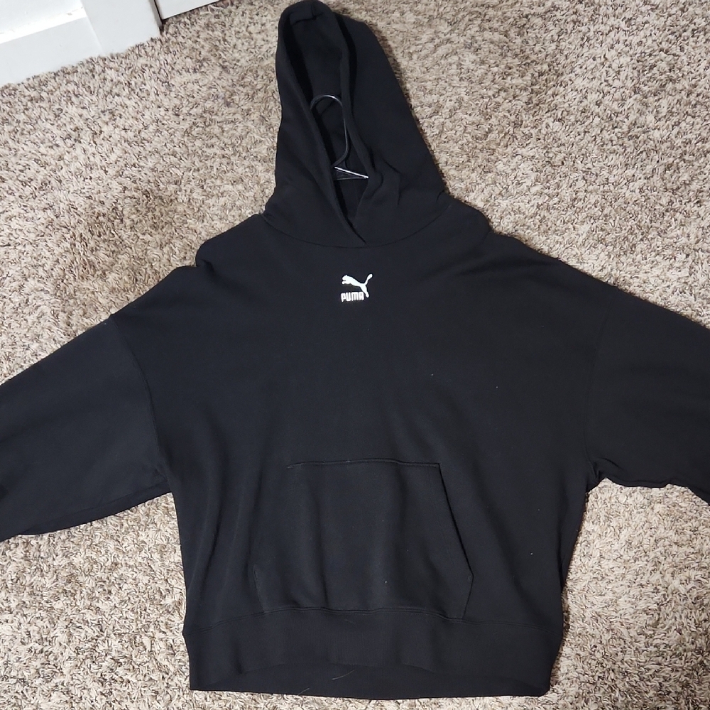 Puma Black Pullover Hoodie